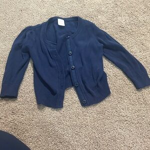 Hanna Andersson Navy Blue Kids Sweater